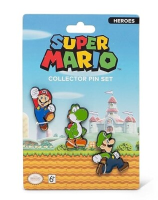 PowerA Collector Pin Set - Super Mario Heroes