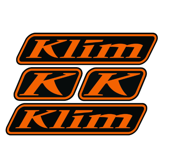 KLIM Stickers Bundle Sheet Decal Snowmobile Gear Jacket Helmet
