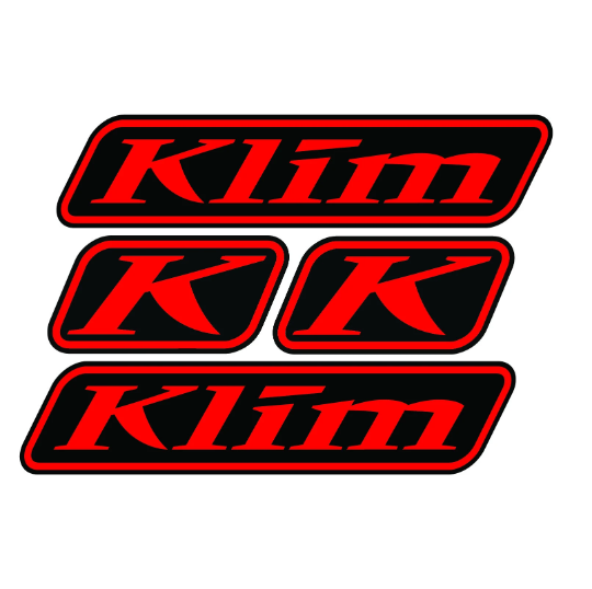 KLIM Stickers Bundle Sheet Decal Snowmobile Gear Jacket Helmet