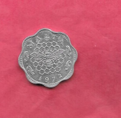 MALAYA KM6 1972 UNCIRCULATED-BU UNC-MINT ALUMINUM OLD 3 MILS COIN