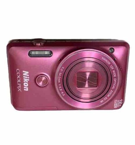 Nikon Coolpix S6900 16.2MP Camera W. 12x Zoom Lens Pink | eBay Nikon Coolpix S6900 16.2MP Camera W. 12x Zoom Lens Pink | eBay