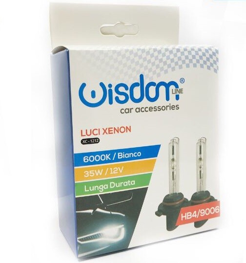 2 Lampadine Lampade Auto Xenon Xeno HB4/9006 6000K 35W 12V Bianco XC-1212 wis
