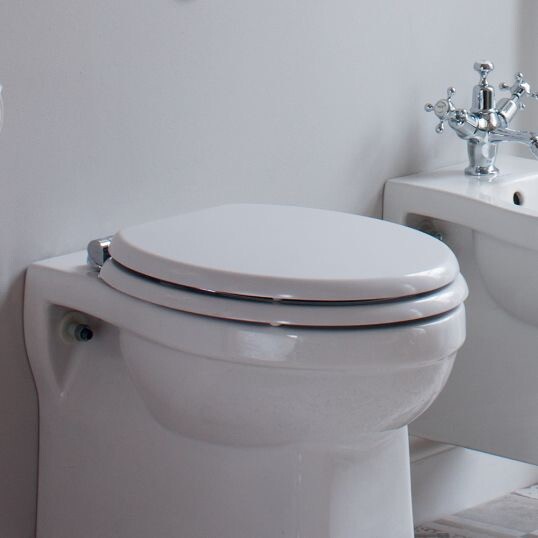 BURLINGTON S13 WHITE GLOSS TOILET SEAT in Trinity, Edinburgh Gumtree