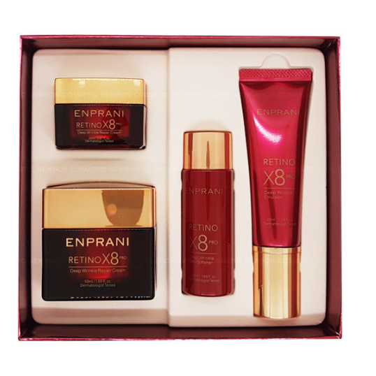Enprani Retino Eight X8 Pro Deep Wrinkle Repair Cream Set Anti