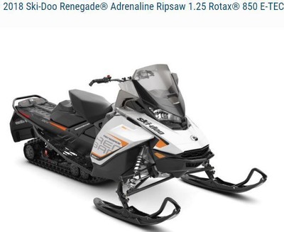 2018 Ski Doo Renegade Adrenaline