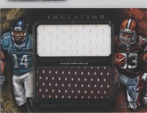 2012 Topps Inception Justin Blackmon Trent Richardson #DJR-BR