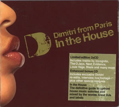 CD-BOX Dimitri From Paris In The House DIGPAK ITH Records