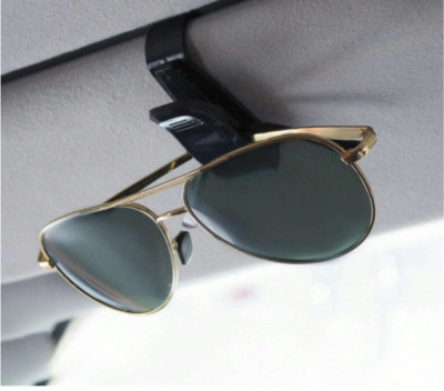 Universal Car Sun Visor Glasses Clip 1pc Multifunction Sunglasses Holder For Car