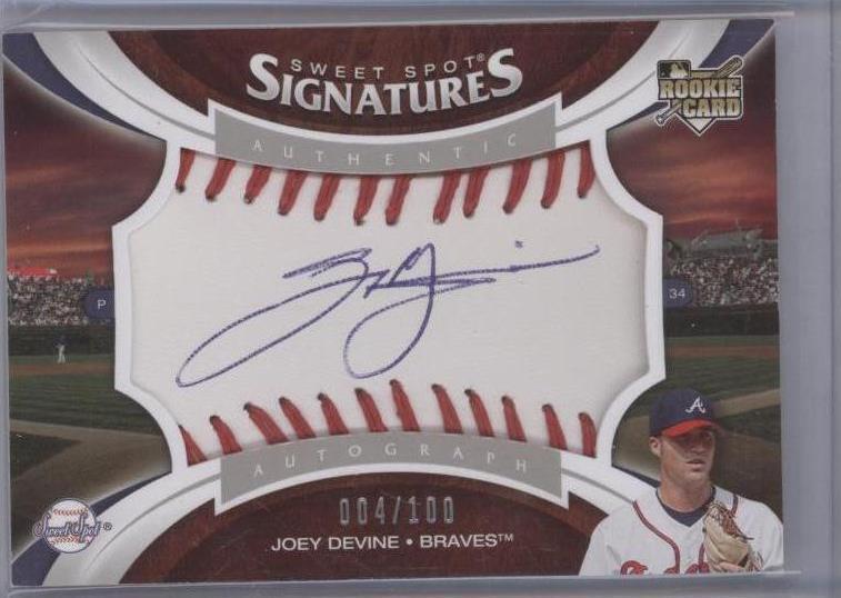 2006 Upper Deck Sweet Spot Update - Joey Devine #135