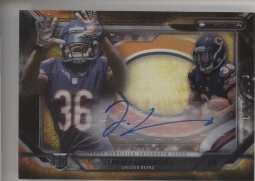 2015 Topps Strata Jeremy Langford #SS-JL