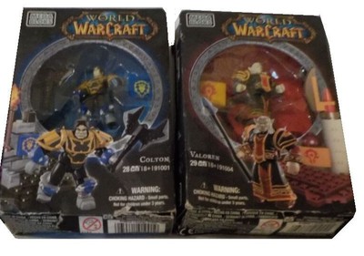 Mega Bloks World of Warcraft Colton and Valoren  Sets ( See Description )