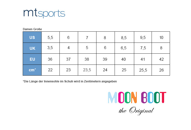 MOON BOOT DAMEN SCHNEESTIEFEL MOON BOOT GRAU 24009300-006