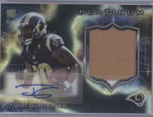 2015 Topps Platinum Todd Gurley II #ARP-TG