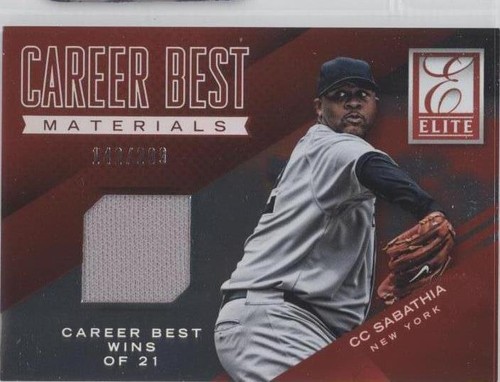 2015 Panini Elite - C.C. Sabathia #4