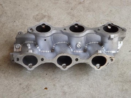 山水015 90-93 Nissan 300zx Z32 OEM 30P Lower Intake Manifold Plenum