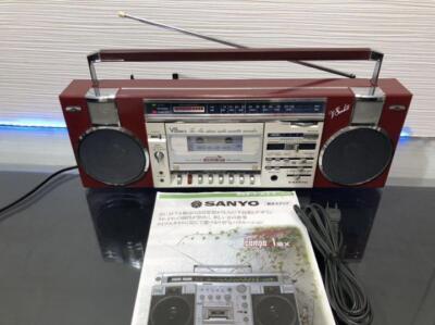 SANYO V8MKII ラジオカセットプレーヤー　MR-V8MKⅡ SANYO MR-V8 MKII Boombox Radio Cassette 1980 | eBay