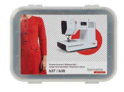 BRAND NEW Bernette Presser-Foot Set #5020601417, Fits models B37 and B38