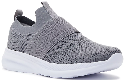 BIG SALE Athletic Works Men s Banded Jogger Slip On Athletic Sneakers Wide SIZE