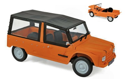 CITROEN MEHARI 1970 ORANGE 1:18 AUTO STRADALI NOREV SCALA MODELS