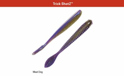 Z-Man Trick ShotZ 4.2'' - Meat Dog - Zman Soft Plastic Baits 5 per pack