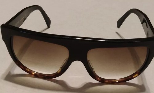 Celine CL41026/S Sunglasses Black Havana Tortoise Fade Frame Brown Gradient Lens
