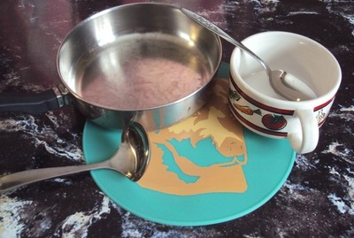 Silicone Turquoise Golden Retriever Table Trivet, Table Placemat, Kitchen Mat