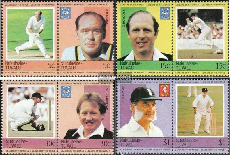 Tuvalu-Nukulaelae 9-16 Couples (ComplÃ¨Te Edition) Neuf Avec Gomme Originale 1984