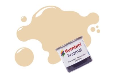 Single HUMBROL Enamel No. ONE Tinlet Enamel Paint 71 Oak Satin 14ml. NEW****