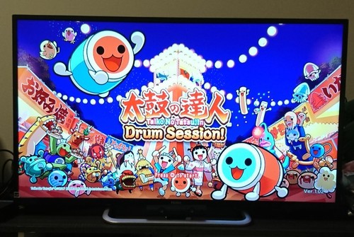 PS4 Playstation TAIKO NO TATSUJIN Drum & Game Soft set