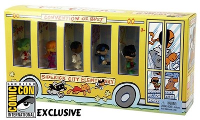 DCU TINY TITANS BOX SET AT SDCC 2012 MATTEL EXCLUSIVE