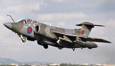 Blackburn Buccaneer B103 B-103 Desktop Wood Airplane New Model Large Scale 1/48
