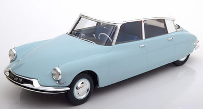 ノレブ 1/12 シトロエン DS 19 1959 (ブルー/ホワイト) Citroën DS 19 1959 Blue Delphinium and White 1:12 – Norev