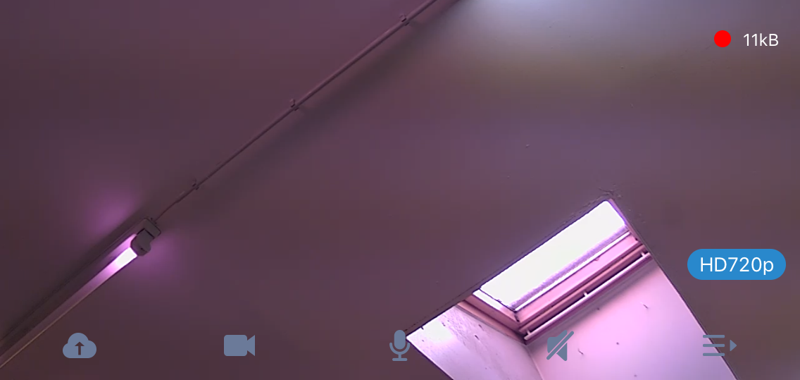 KAMTRON 826 WLAN IP FHD Überwachungskamera 1080p Schwenkbar IR weiß