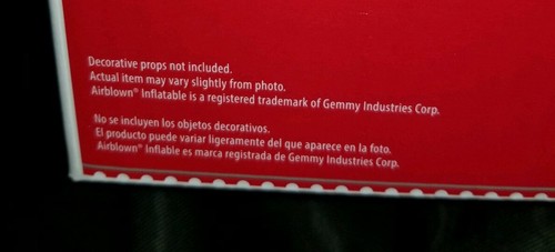 Holiday Time Inflatable Weiner Dog With Santa Hat Dachshund 7 ft Wide Christmas