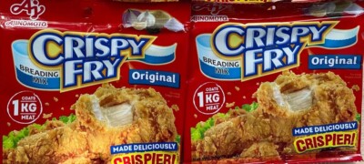 2ct Ajinomoto Crispy Fry Breading Mix FLAVOR- ORIGINAL 62grams 2.19oz