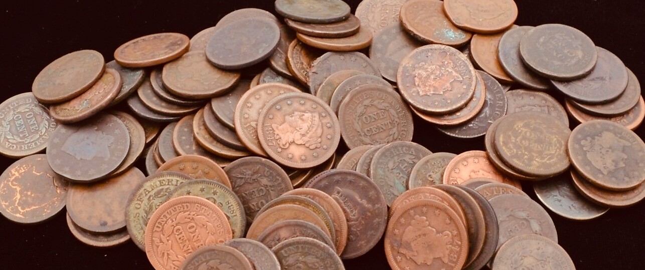 5,000 Unsearch Pennies 60-2,000 Yrs Old Free Large Cent & Roman Penny in ea lot