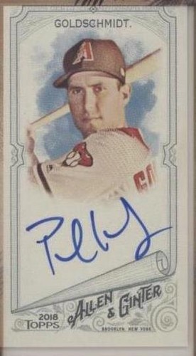 2018 Topps Allen & Ginter - Paul Goldschmidt #MA-PG