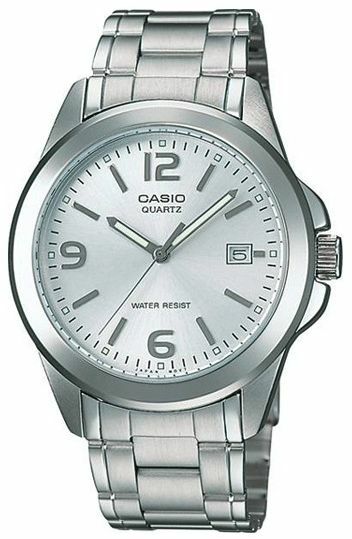 Orologio Da Polso CASIO MTP-1215A-7ADF Analogico Uomo Acciaio Data Q Silver lac