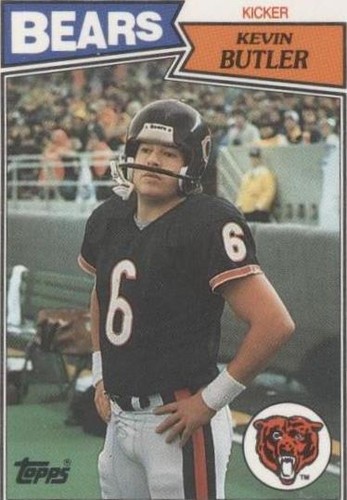 1987 Topps United Kingdom American Football Kevin Butler #12