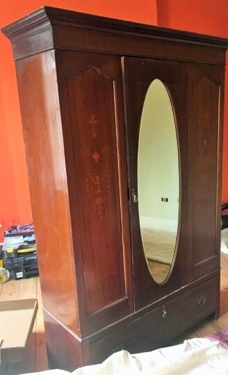Antique Mahogany Wardrobe Islington In Islington London