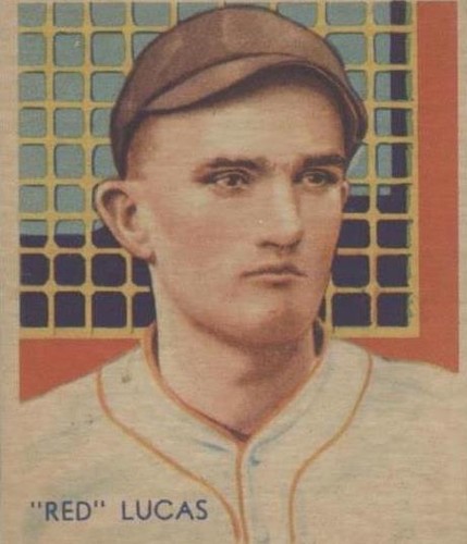 1934-36 National Chicle Diamond Stars - Red Lucas #46