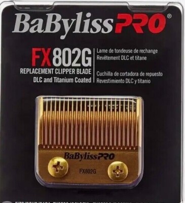Babyliss Pro FX802G Replacement DLC/Titanium Taper Blade. Professional Barber