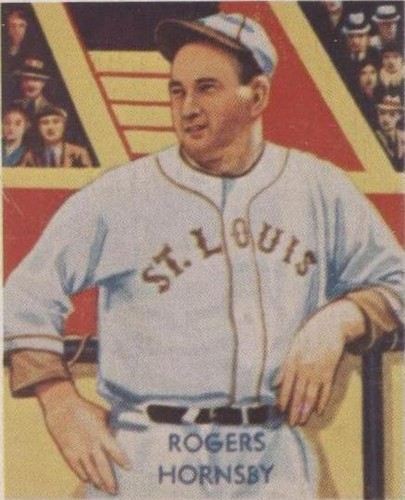 1934-36 National Chicle Diamond Stars - Rogers Hornsby #44