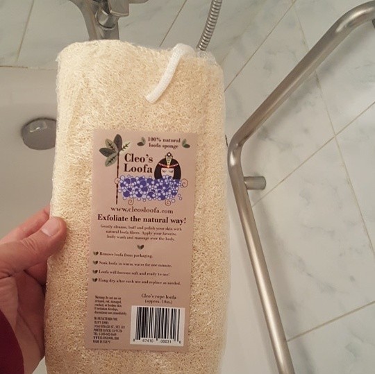 Large Natural Loofa Exfoliating  | Bath Sponge | Loofah Sponge | Shower luffa