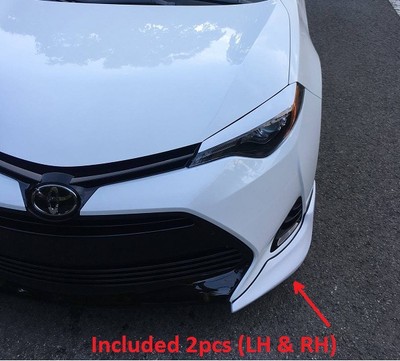Lip Spoiler Fiberglass 2pcs