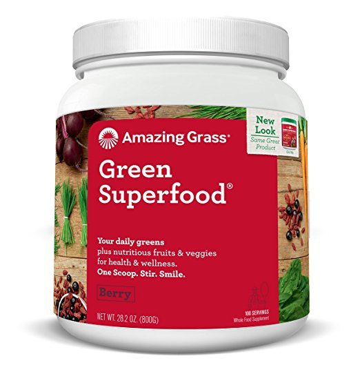 Amazing Grass Green Superfood Nourishing Cleansing Potent Greens Fruits Herbs100