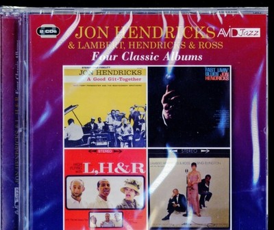 JON HENDRICKS & LAMBERT, HENDRICKS & ROSS FOUR CLASSIC ALBUMS (A GOOD GIT-TOGETH