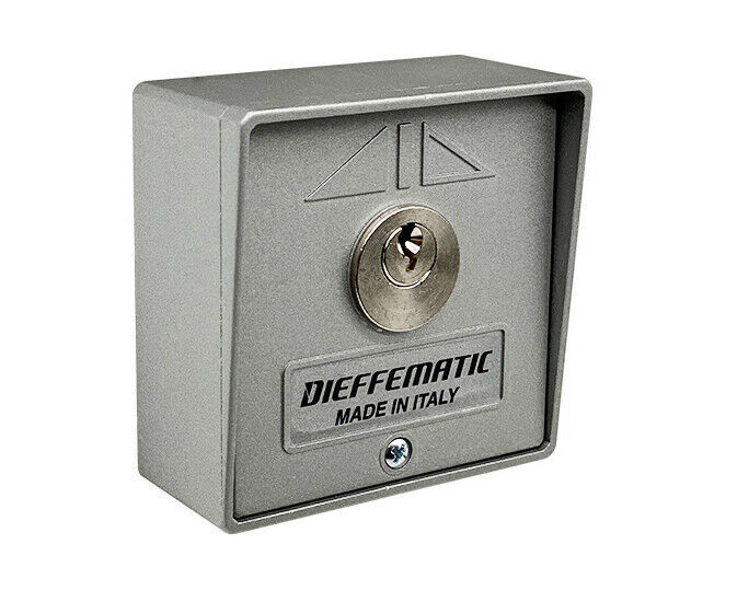 Selettore A Chiave Da Esterno Metallo Cancello Automatico Elettrico Automatismo