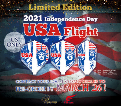 Cosmo Fit Flight Independence Day 2021 Limited Slim Dart Flights