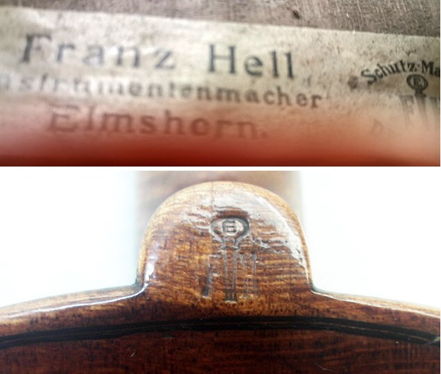 1930年製 franz hell フランツヘル バイオリン4/4 FINE OLD